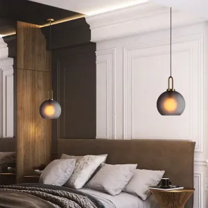TooLight Sklenené okrúhle stropné svietidlo 20cm APP626-1CP