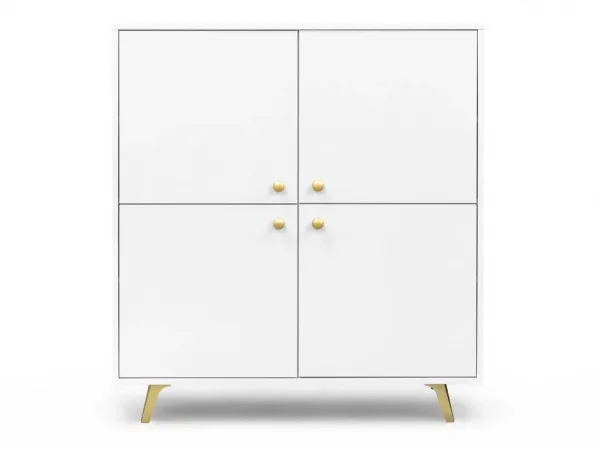 ArtStol Komoda SIENA 4D | biela