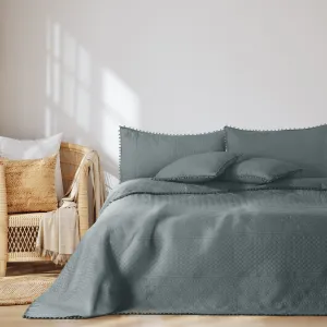 Prehoz na posteľ AmeliaHome Meadore IV graphite, veľkosť 240x260