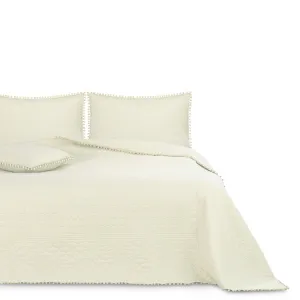Přehoz na postel AmeliaHome Meadore III krémový, velikost 220x240