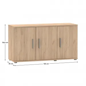 Nadstavec na skriňu, dub artisan, SERVO TYP 4