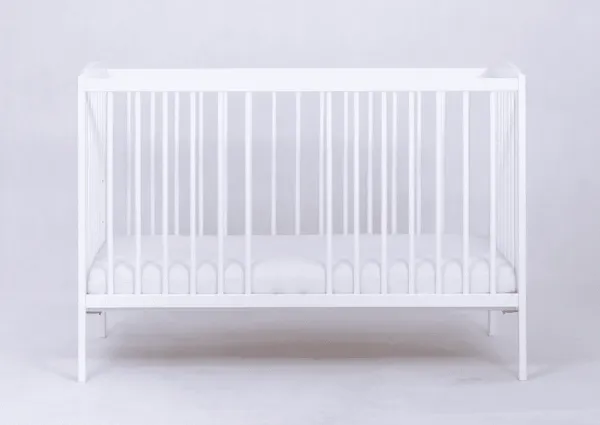 Elvisia Detská postieľka CLASICO DELUXE | biela 60 x 120 cm