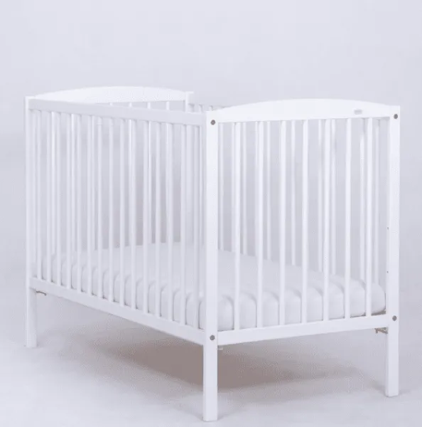 Elvisia Detská postieľka CLASICO DELUXE | biela 60 x 120 cm