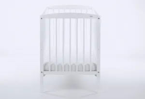 Elvisia Detská postieľka CLASICO DELUXE | biela 60 x 120 cm