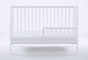Elvisia Detská postieľka CLASICO DELUXE | biela 60 x 120 cm