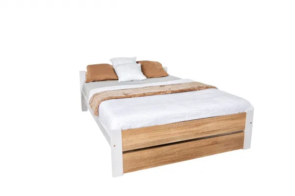 Elvisia Posteľ LEA s roštom | 80 x 200 cm Farba: Sivá