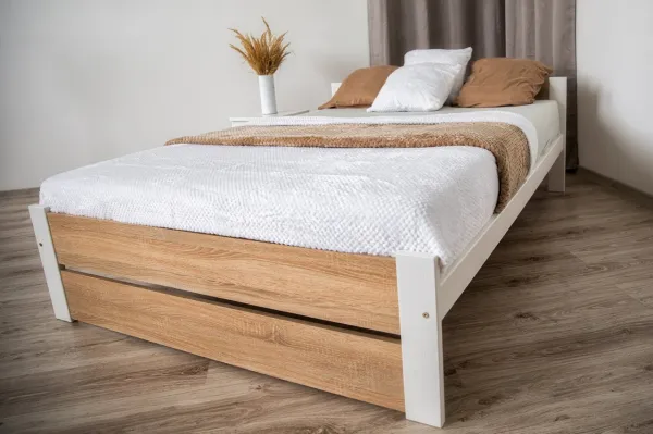 Elvisia Posteľ LEA s roštom | 80 x 200 cm Farba: Sivá