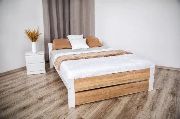 Elvisia Posteľ LEA s roštom | 80 x 200 cm Farba: Sivá