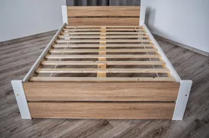 Elvisia Posteľ LEA s roštom | 80 x 200 cm Farba: Sivá