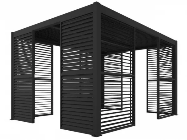 Hlinikový lamelový posuvný panel R Luxe 0.9x2.18 m