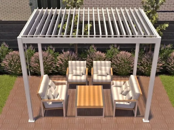 Reflect pergola biela 3x4 m