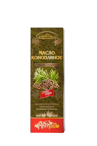 100% konopný olej, za studena lisovaný, panenský - Specialist Objem: 100 ml