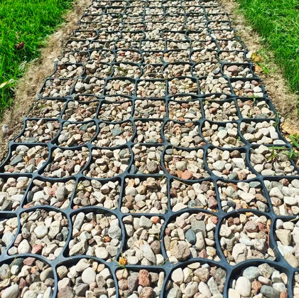 JAKS Zatrávňovacia plastová dlažba E4 50 x 50 cm čierna