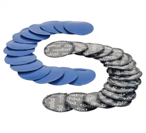 REDATS RADIAL univerzálne záplaty na pneumatiky 41mm - 30 ks