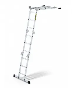 Kĺbovýuniverzálnyhliníkovýrebríksplošinouanosnosťou150kg