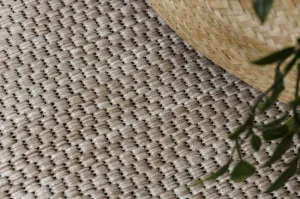 Koberec SIZAL FLOORLUX 20195 strieborný / čierny