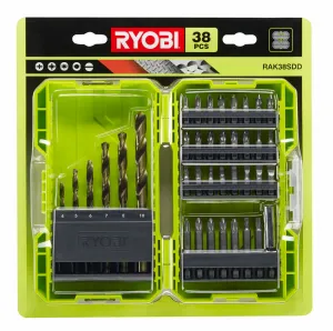 Sada vŕtacích a skrutkovacích bitov RYOBI RAK38SDD RY5132003303
