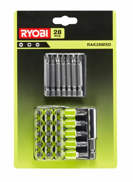 RYOBI Sada skrutkovacích bitov 28 ks RAK28MSD