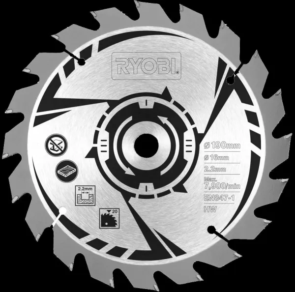 Okružná píla s laserom RYOBI RCS1400-G + puzdro RY5133002778