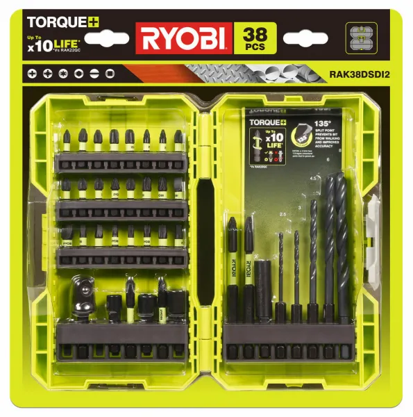 Sada skrutkovacích bitov RYOBI RAK38DSDI2 RY5132004388