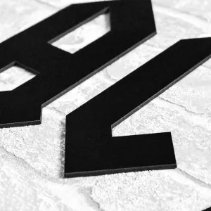Drevené logo - Nápis na stenu - AC/DC