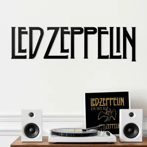 Drevený obraz - Logo Led Zeppelin