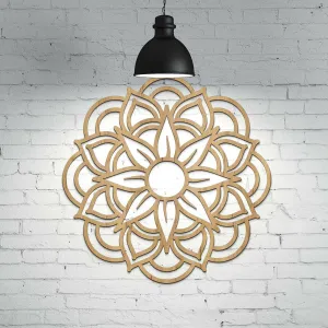 Mandala na stenu - Slnečný svit