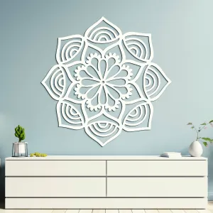 Kvetinový obraz - Mandala