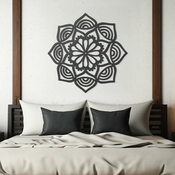 Kvetinový obraz - Mandala