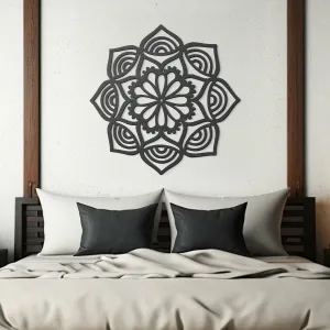 Kvetinový obraz - Mandala