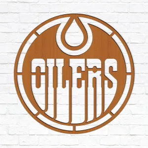 Edmonton Oilers - Logo na stenu