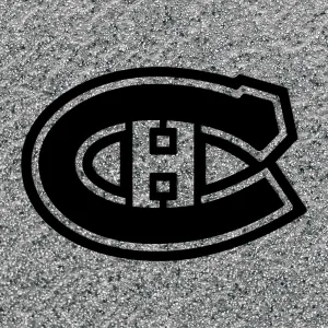 Hokejové logo na stenu - Montréal Canadiens