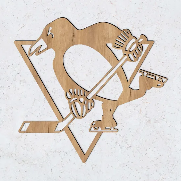 Logo hokejového tímu - Pittsburgh Penguins