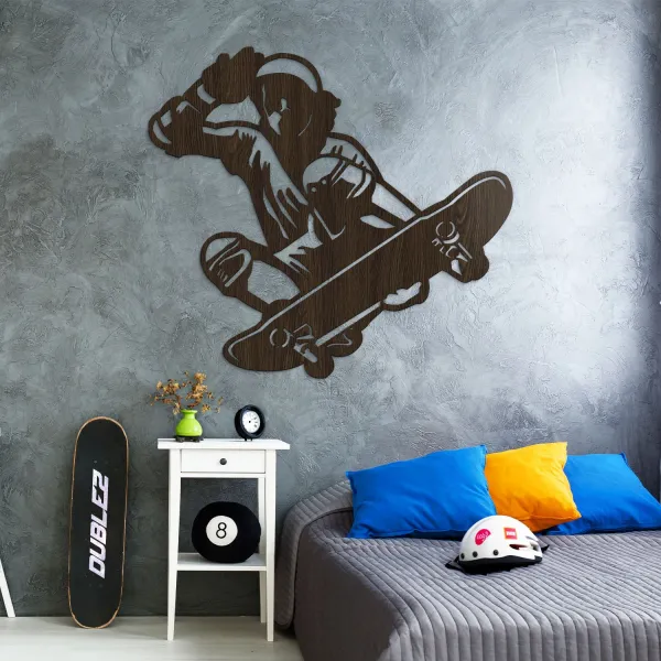 Štýlový obraz do detskej izby -  Skateboardista