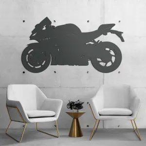 Drevený obraz motorky - Kawasaki Ninja ZX-10R