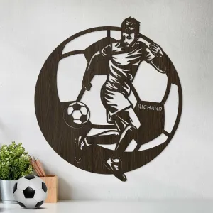 Drevený obraz na stenu - Futbal