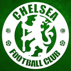 Drevené logo na stenu - Chelsea FC
