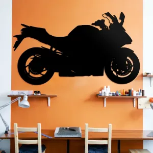 Drevený obraz motorky na stenu - Suzuki GT