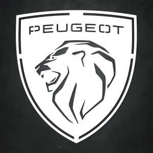 Drevený obraz - Logo Peugeot - Erb