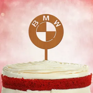 Tortový zápich z dreva - BMW