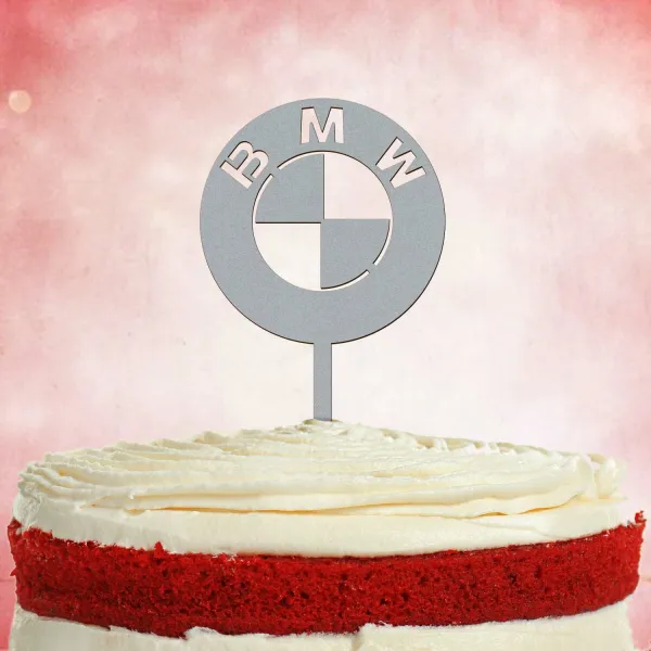 Tortový zápich z dreva - BMW
