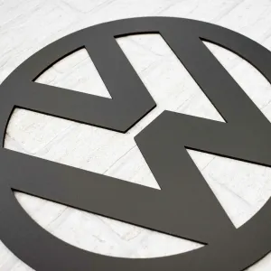 Drevený obraz - Znak loga Volkswagen