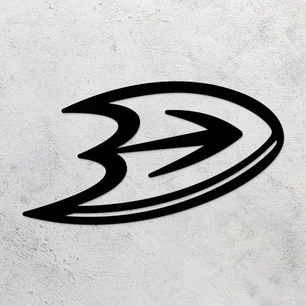 Hokejové logo na stenu - Anaheim Ducks