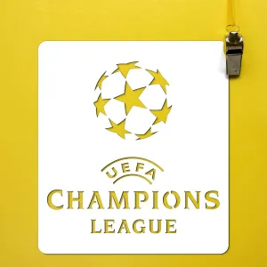 Drevený obraz na stenu - Liga majstrov UEFA