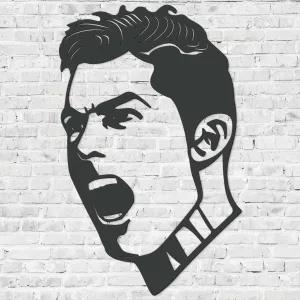 Drevený obraz - Cristiano Ronaldo