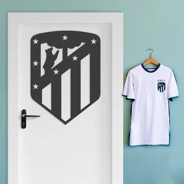 Logo futbalového klubu - Atlético Madrid