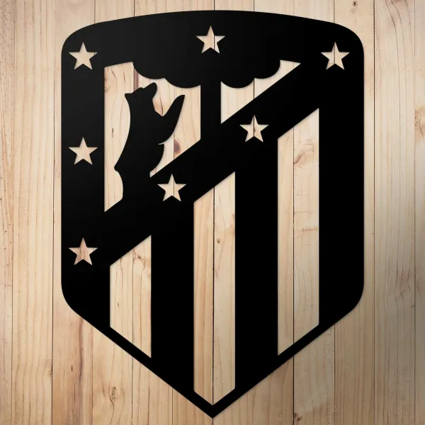 Logo futbalového klubu - Atlético Madrid
