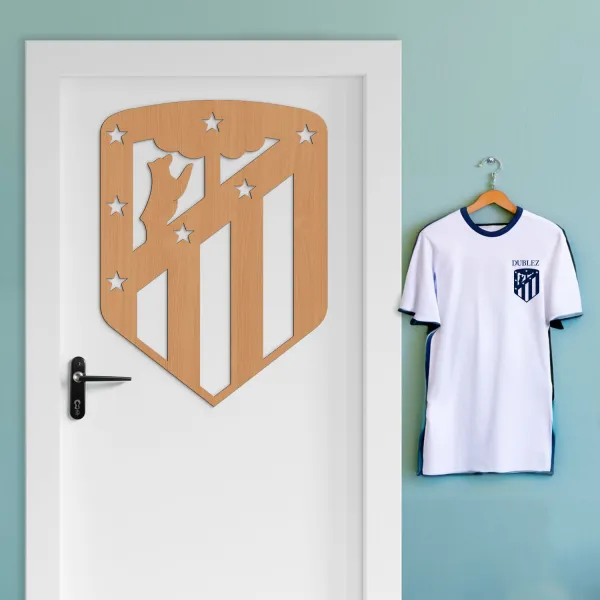 Logo futbalového klubu - Atlético Madrid