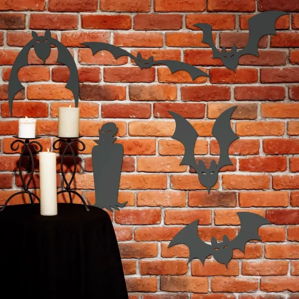Strašidelné ozdoby na Halloween - Netopiere