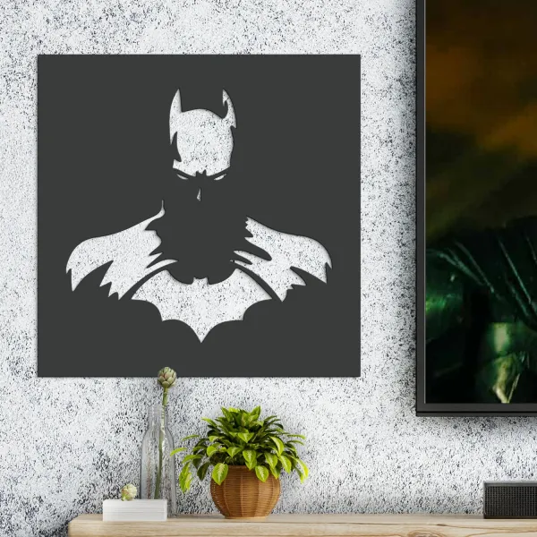 Drevený obraz z filmu - Batman